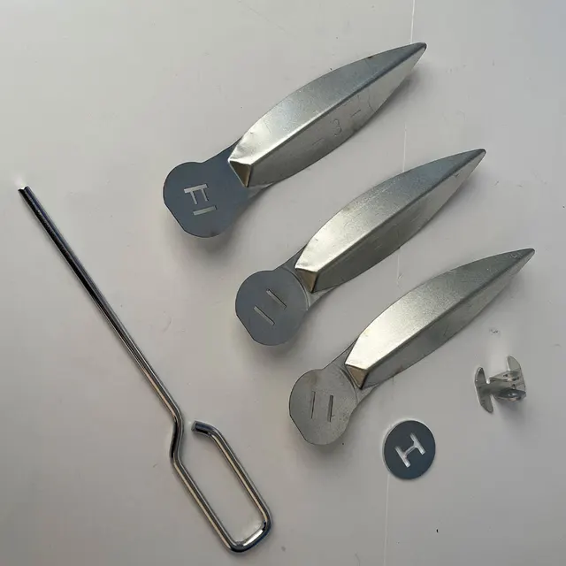22-1 2 Hüvelykes Egy Tapadó Tisztító Rendszerkészlet A Vízforraló Rozsdamentes Székesítői Grill Alkatrészek Barbecue Kiegészítők Bbq Tools - Image 5