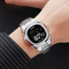 SKMEI 2004 Waterproof Electronic Sport Watch Mens Wristwatch Alarm Date Clock  relojes para hombre Glow Stop Watch Multifunction 4