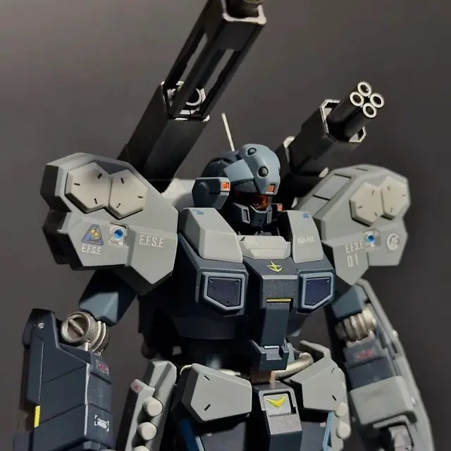 BAOBAO HG 1/144 Scale RGM-96X Jesta Cannon Robot Assembly