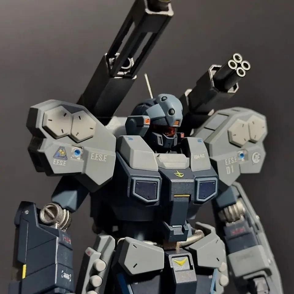 BAOBAO HG 1/144 Scale RGM-96X Jesta Cannon Robot Assembly
