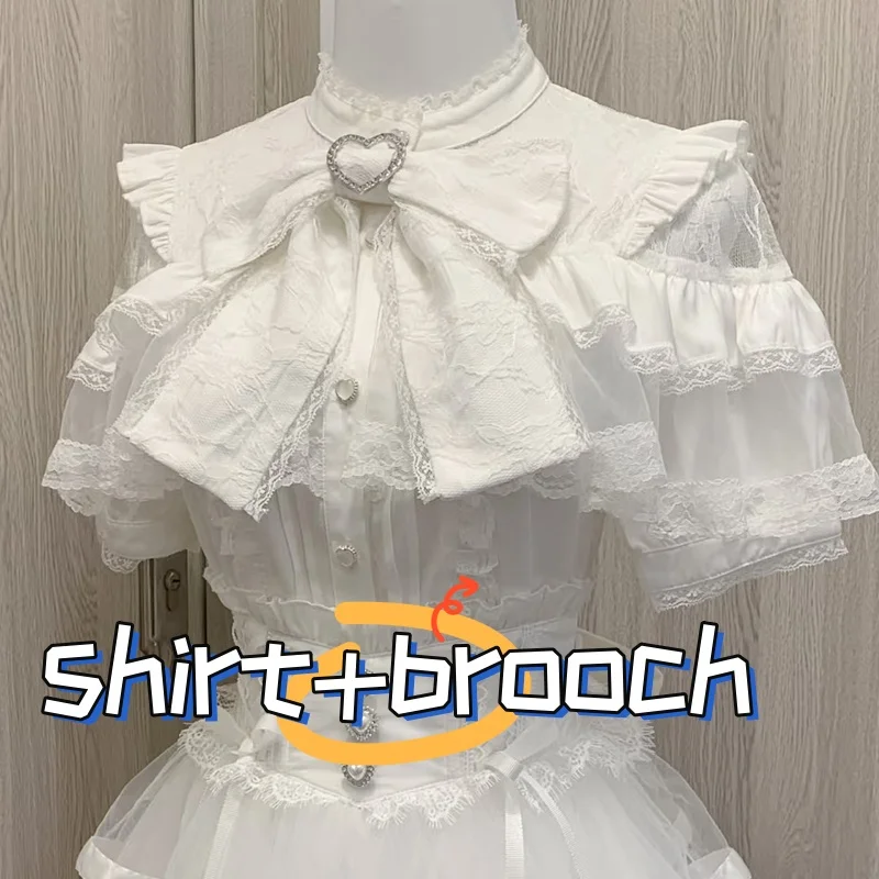 ตัวเลือกสินค้า เสื้อหวานสไตล์ญี่ปุ่น แขนยาว น่ารัก ใส่ไปไหนก็ปัง