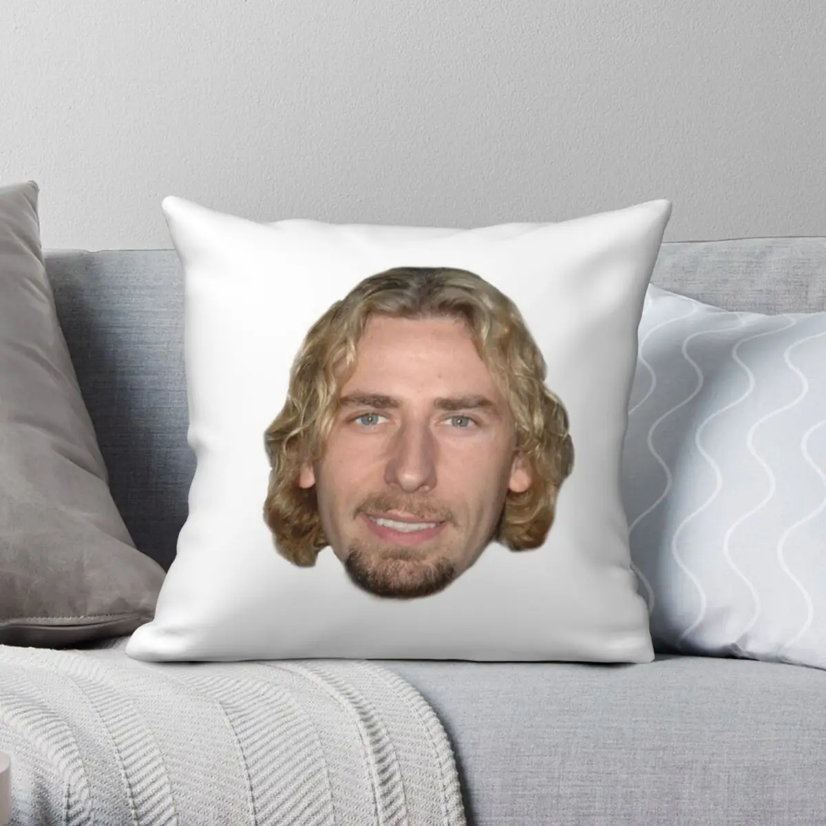 Наволочка из полиэстера, льна, бархата, с застежкой-молнией