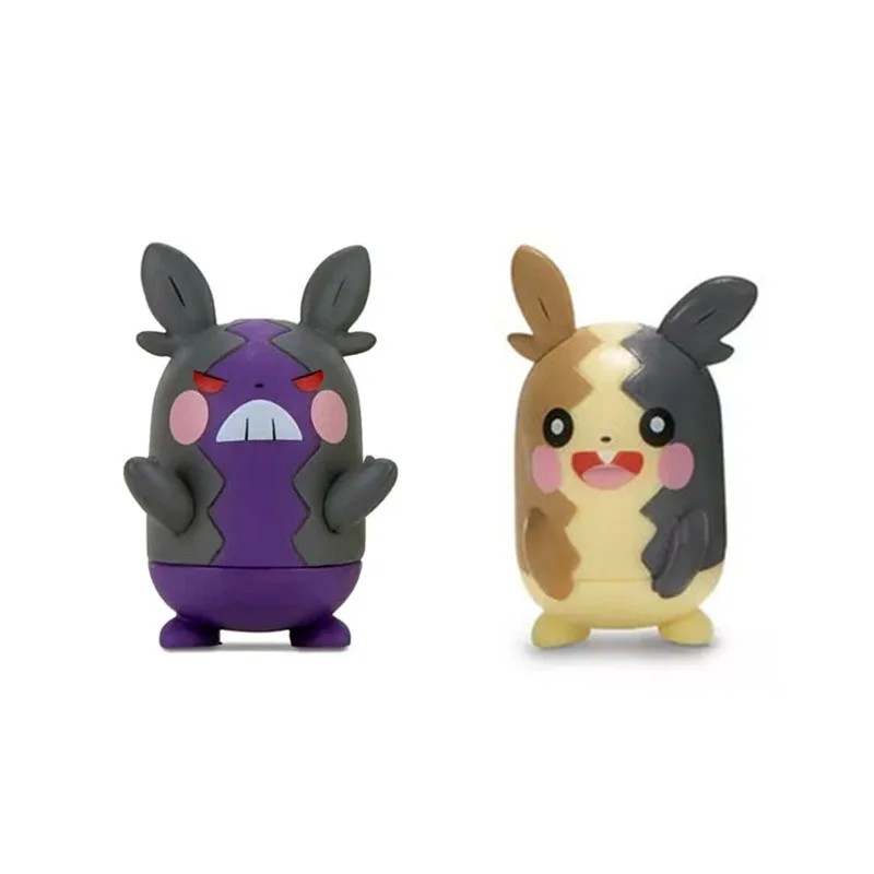 1.5 "Pokemon Morpeko Action Figures Giocattoli Mini Size Spada E Scudo Pokemon Pikachu Anime Figure Bambole Collezione Di Giocattoli