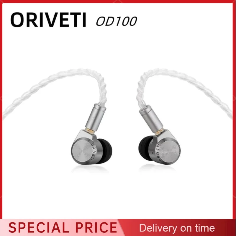 

ORIVETI OD100 эксклюзивные DLC 9,2 мм одиночный Динамический драйвер HiFi наушники алмазный кристалл звук Подпись металлический корпус