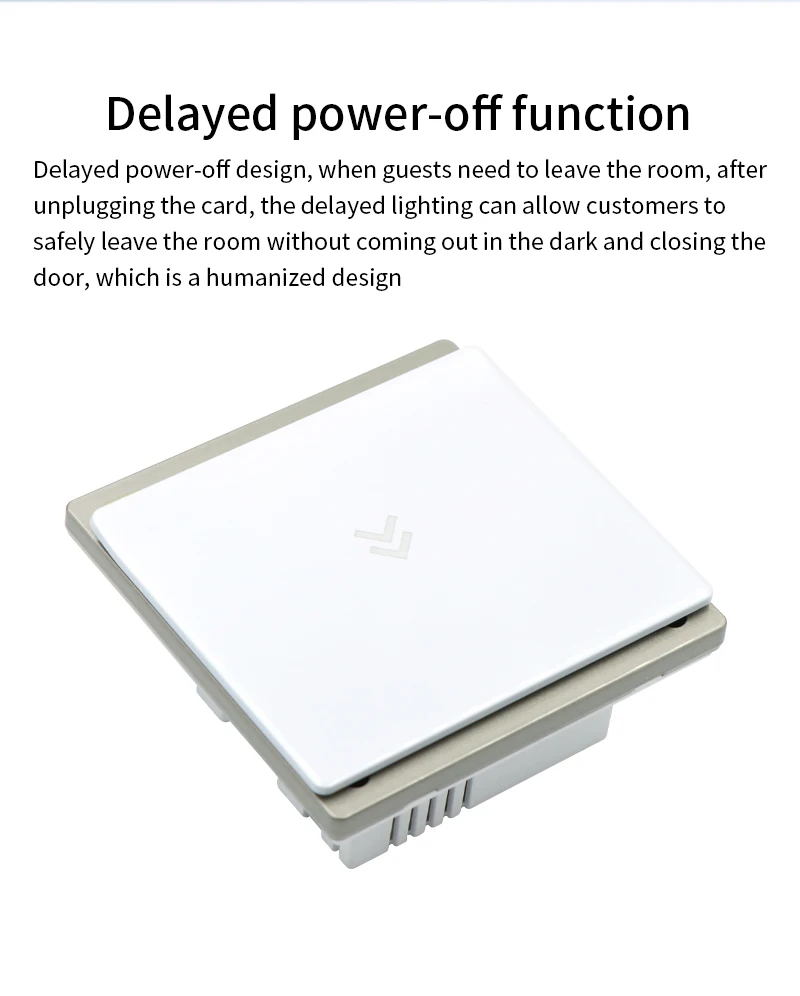 ES3-Wifi TTHotel 40A Energy Saving Switch Saver AC180-250V 2.4GHz S50 Card Power