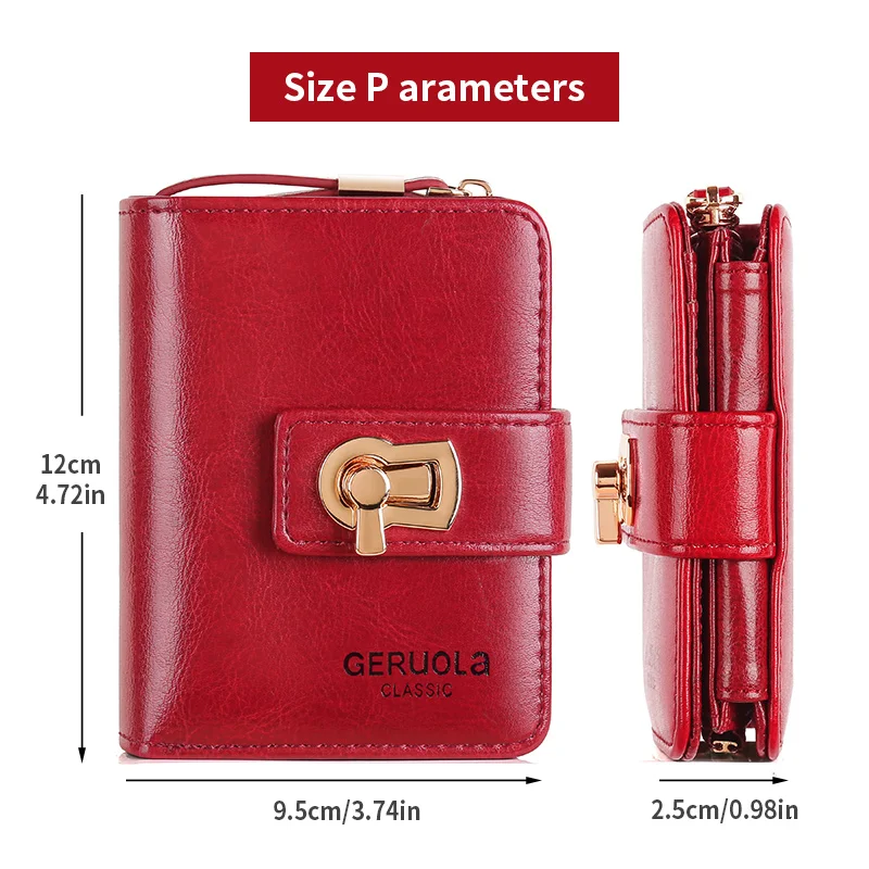 Spacious Card Slot Wallet with Coin and Key Holder - Ideal Birthday or Valentine's Gift
