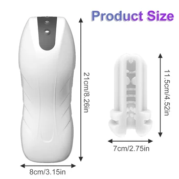 Male Masturbators Automatic Adult Toys Sucking Vibrator Blowjob Machine  for Penis Stimulation Pocket Pussy Artificial Vagina