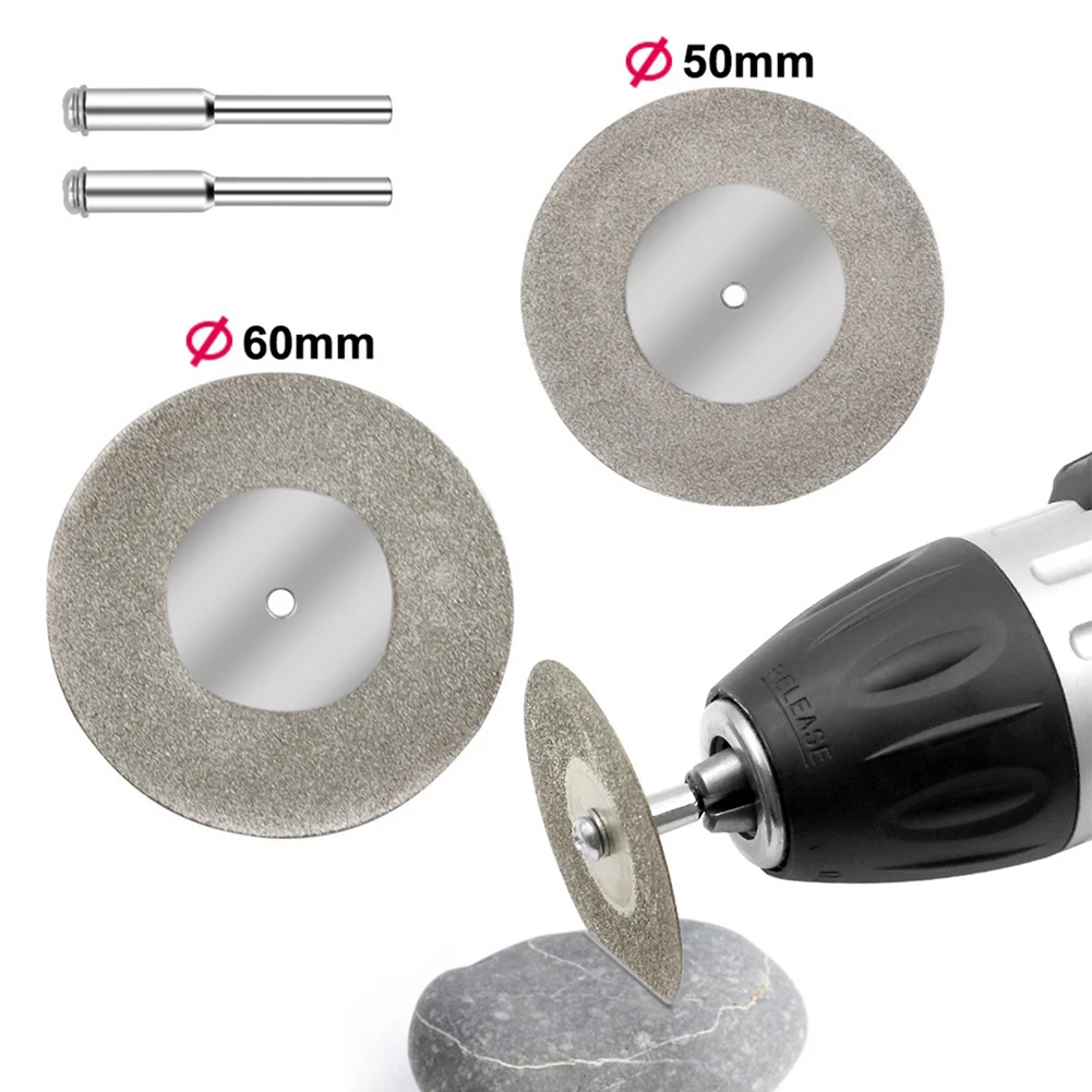 

40/50/60mm Dia-mond Grinding Wheel Mini Diam-ond Cutting Disc Set Metal Cutting Disc Slice Dremel Accessories Power Tools