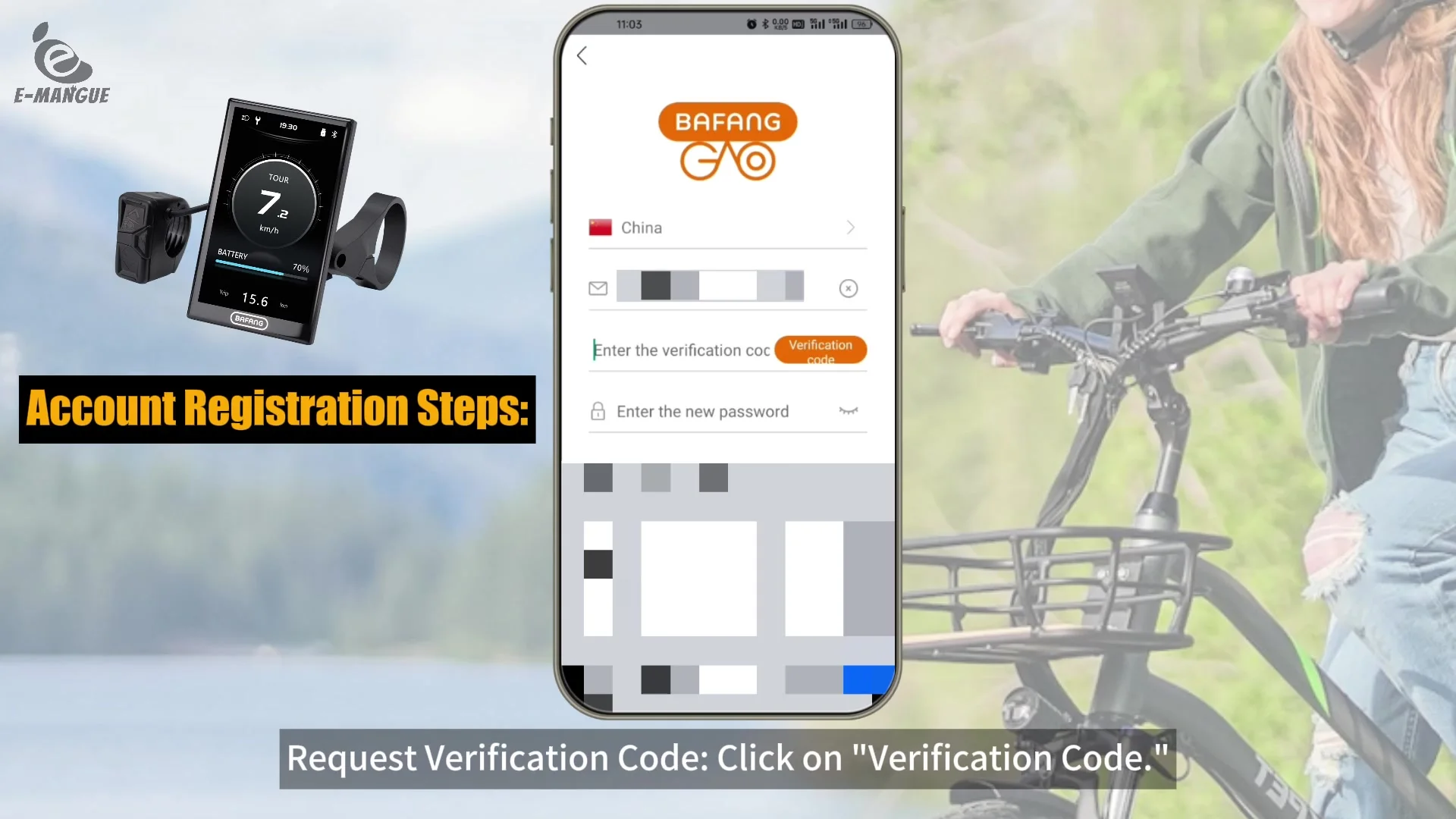 Bafang DPC101 Display - Für M200, M300, M500, M620 Motoren - E-Bike CAN-Protokoll