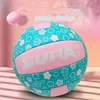 Size 5 Red Glow Volleyball No. 5 Glow In The Dark Fluorescent Shine Cool Personality Custom-made Gift Test Training 5 Volleyball 1