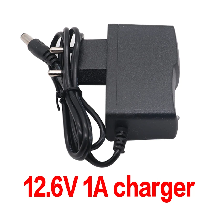 Nova Bateria Recarregável 12v 15000mah 18650 Capacidade do Bloco de Bateria de Lítio dc 12.6v 15ah Cctv Cam Monitor com Carregador - Image 6