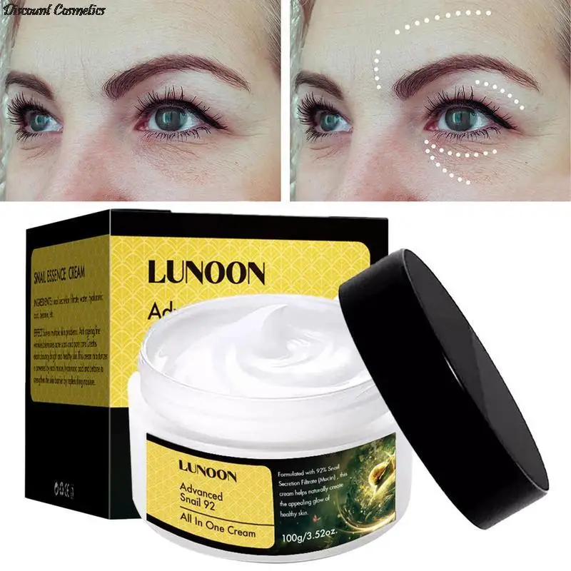 100g Advanced Snail Mucin 92% Snail Secretion Filtrate Power Repair All In One Cream Brightening Facial Cream Korean Skin Care