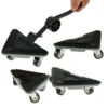 5Pcs Furniture Mover Tool Set 700KG Heavy Duty Furniture Lifter 360° Rotation Wheels Furniture Movers Labor Saving Roller Wheel 1