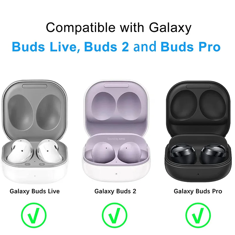 Luxury Earphone Case For Samsung Galaxy Buds Pro Live 2 Case Switch Buckle Armor Cover For Galaxy Buds 2 Live Pro Earpods Fundas