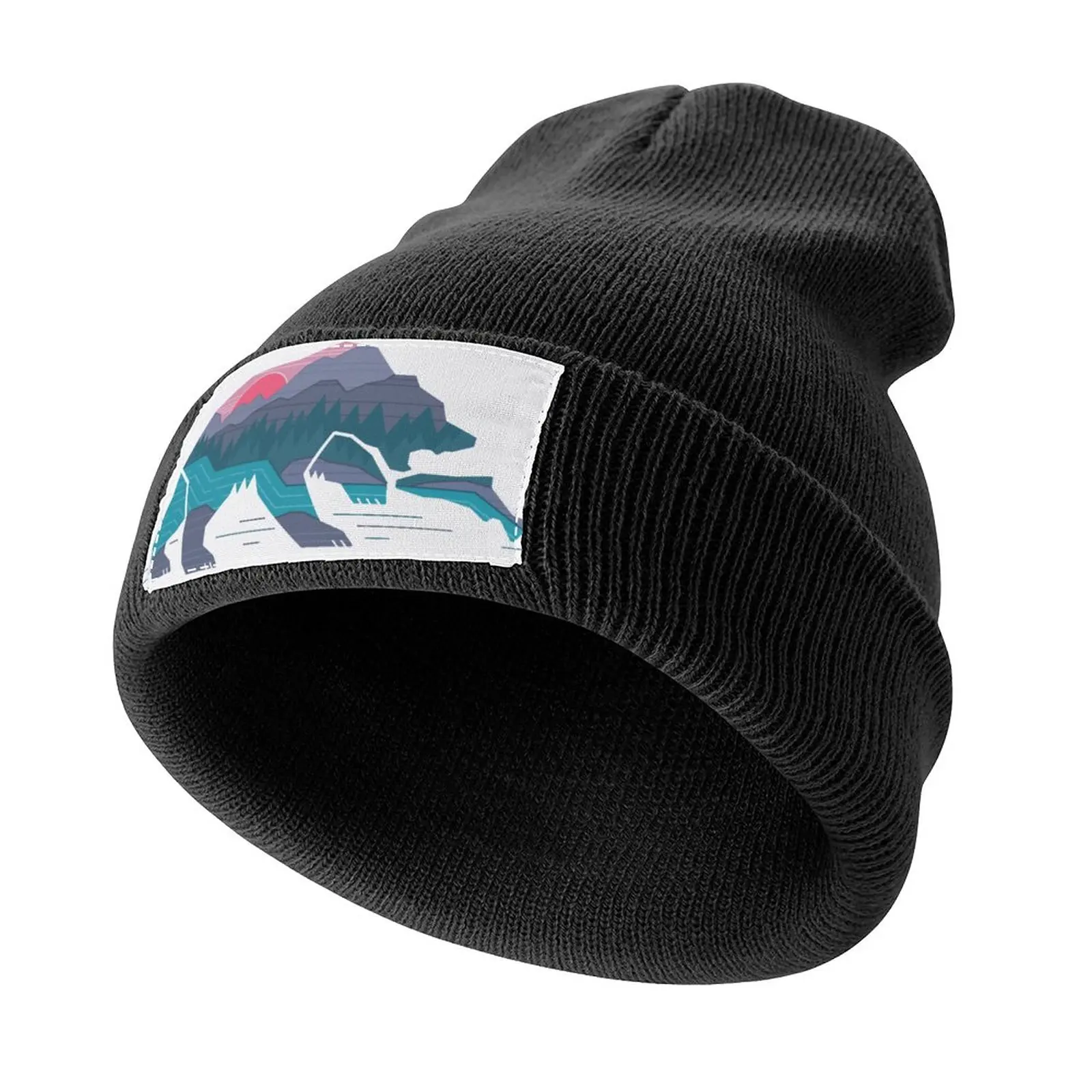 

Bear Country Knitted Hat black Military Tactical Cap Hat For Man Women's