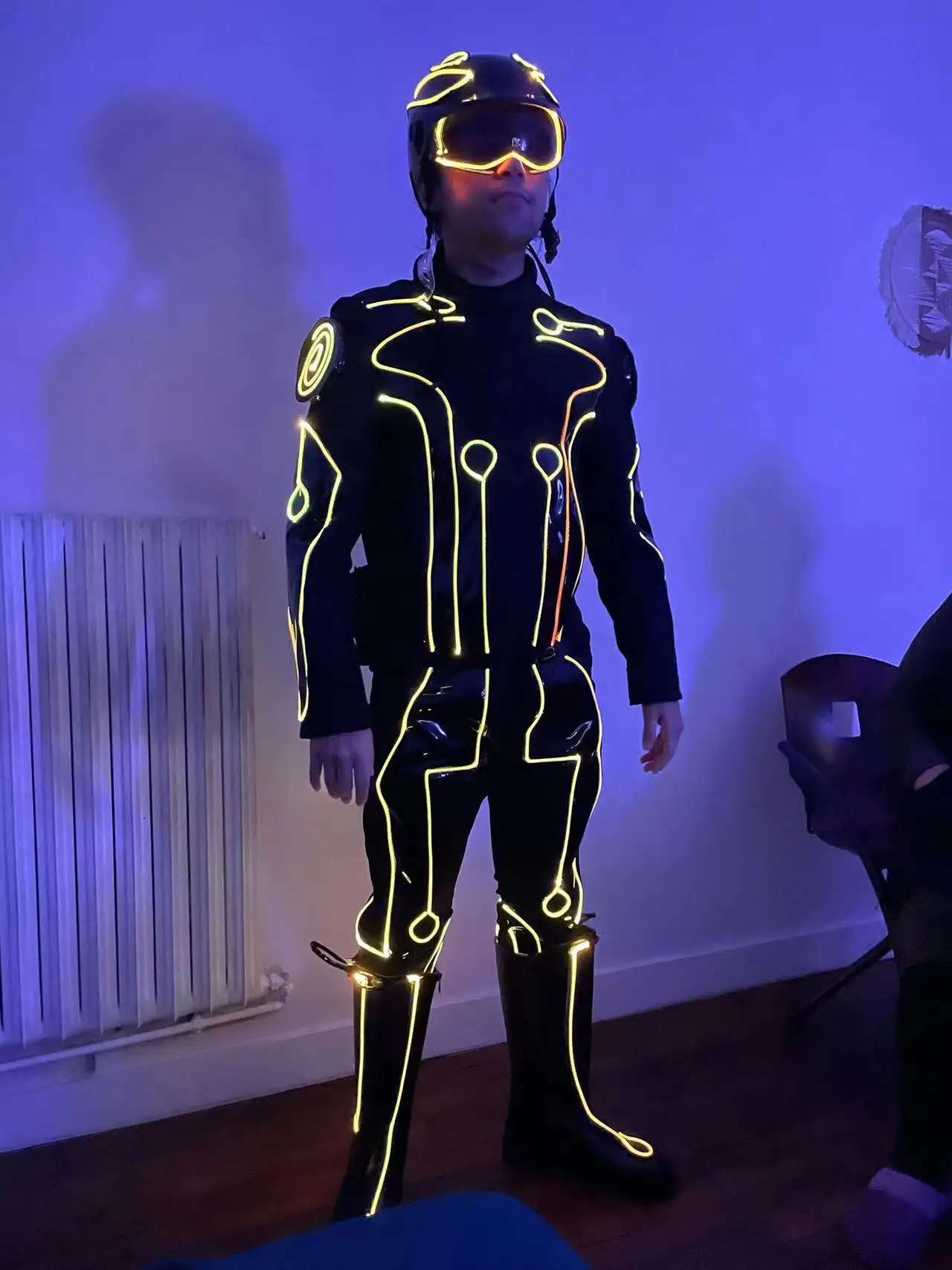 Cosplay Tron Light Up Jacket Tron LED Legency Costume Cosplay