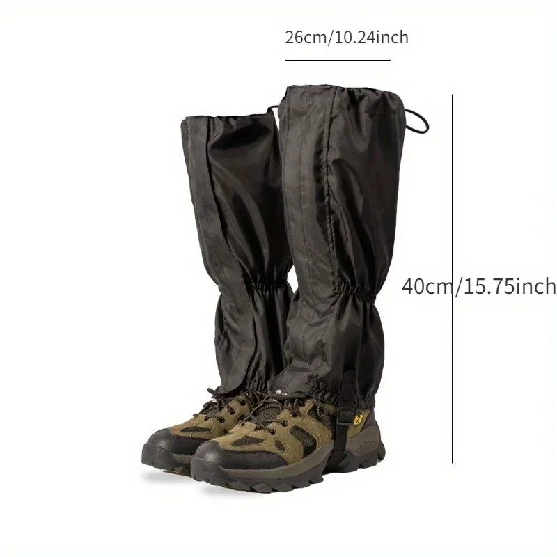 Snow Hiking Anti-scratch Leggings Sand Cover Outdoor Desert Hiking Zipper Sandproof Leg Warmers Umbrella Accessories