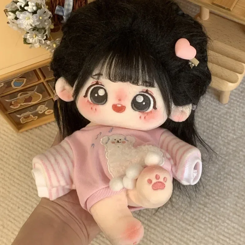 

20cm Doll Kawaii Anime Plush Cotton Dolls Cute Stuffed Customization Figure Toys Cotton DIY Doll Plushies Toys Boy Girl Gift