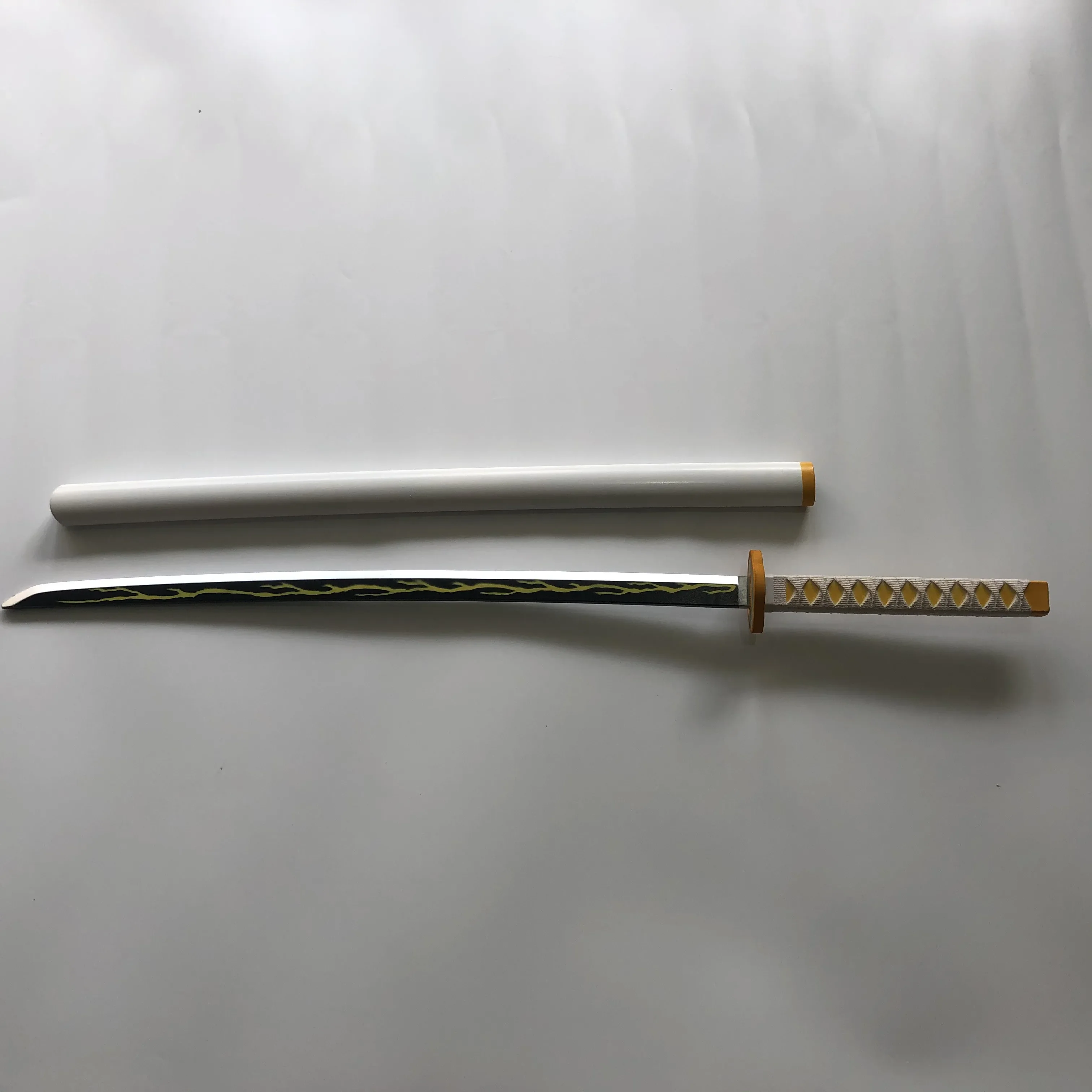 Cosplay Sword Agatsuma Zenitsu Sword Anime Ninja Knife PU toy 104cm