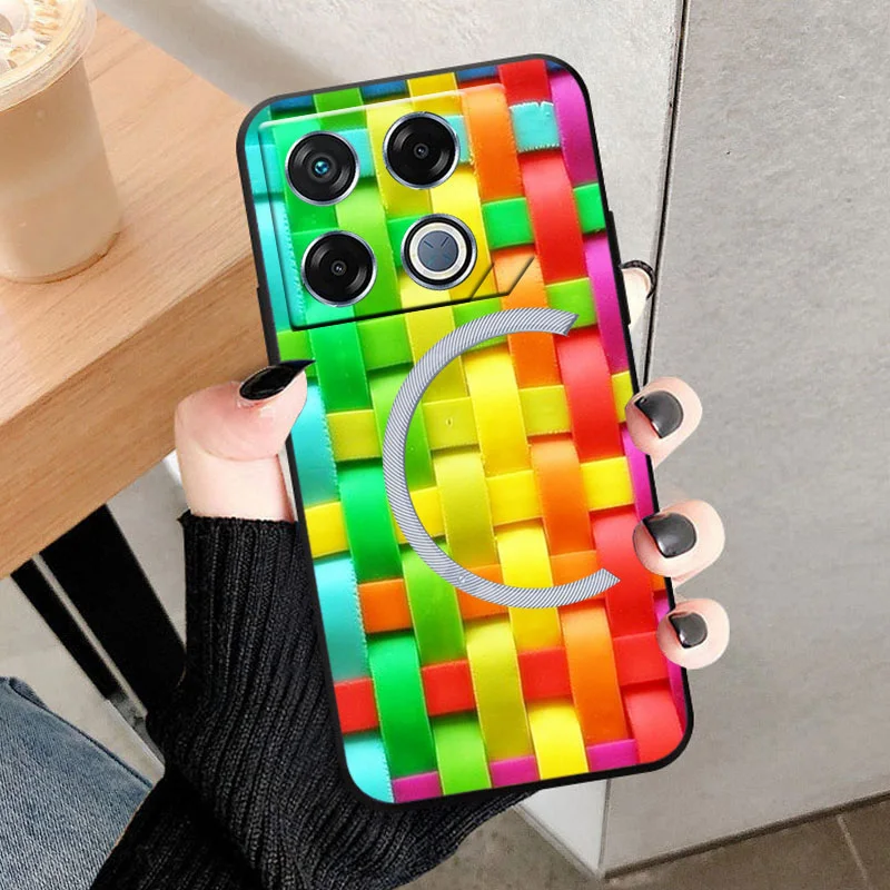 Sleek Black TPU Shockproof Phone Case - Soft Silicone Protective Back Cover