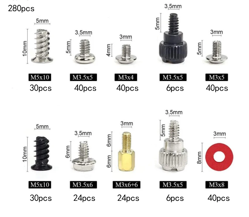 Mayitr 20 pièces M3 6 + 4mm O4L0 PC carte mère en laiton entretoise  hexagonale entretoise pour carte mère PC - AliExpress