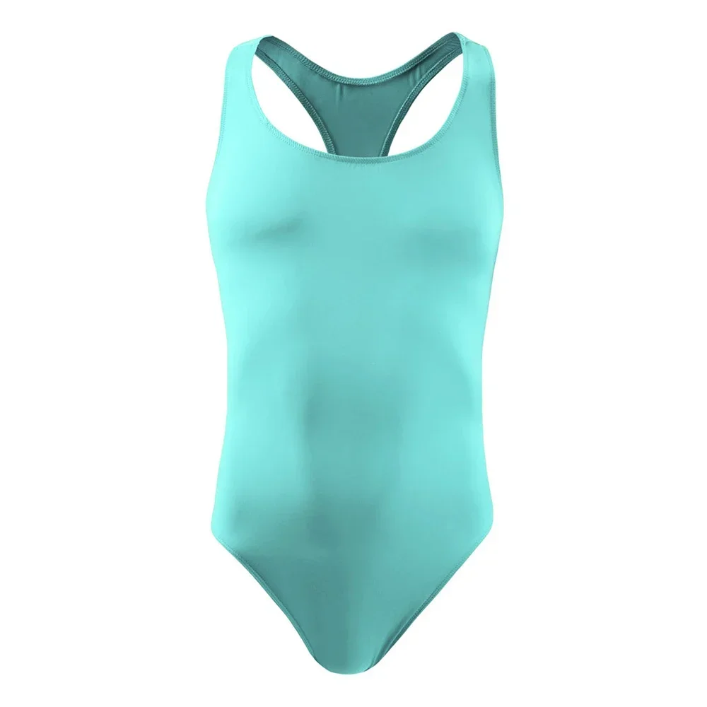 Mens Ice Silk Bodysuit Backless Singlet Jockstrap Bulge Thong Sleeveless Breathable Jumpsuit Elasticity Intimates Underwear men bodysuits
