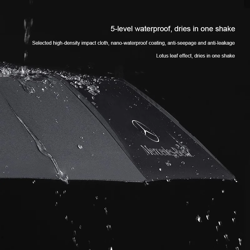 Fully Automatic Folding Umbrella Windproof Rainproof And UV-Proof for Mercedes Benz B/C/E/S Class AMG C200L GLE CLA W211 W203