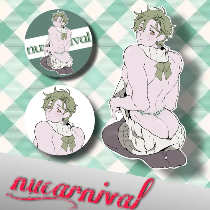 

Аниме-игра Nu: Carnival Olivine, мультяшный металлический значок, металлическая игрушка для косплея, милый подарок на Рождество
