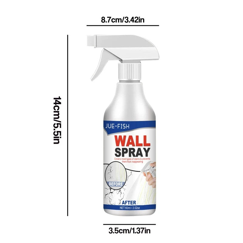 

Wall Paint Wall Mending Agent Wall Repair Cream with Scraper Paint Valid Mould Proof Quick-Drying Patch 203C