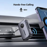 UGREEN Bluetooth Audio Receiver Car Adapter Wireless Car 3.5mm Jack Mic Handsfree Bluetooth 5.3 for Car Accessories Speaker - Image 2