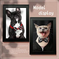 10/20PCS Handmade Dog Collars Adjustable Bows For Dogs Pet Dog Bowties Collars Grooming Accessories Pet Supplies 2