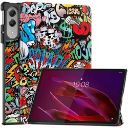 Premium Folding Stand PU Leather Tablet Case with Auto Sleep Feature - 11.1 Inch Cover for Xiaoxin Pad Pro GT (TY)