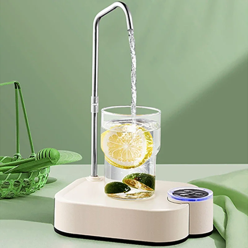 Smart Electric Water Pump Rechargeable Automatic Water Dispenser for Gallon Drinking Portable Water Bottle Pump for Home Office 5