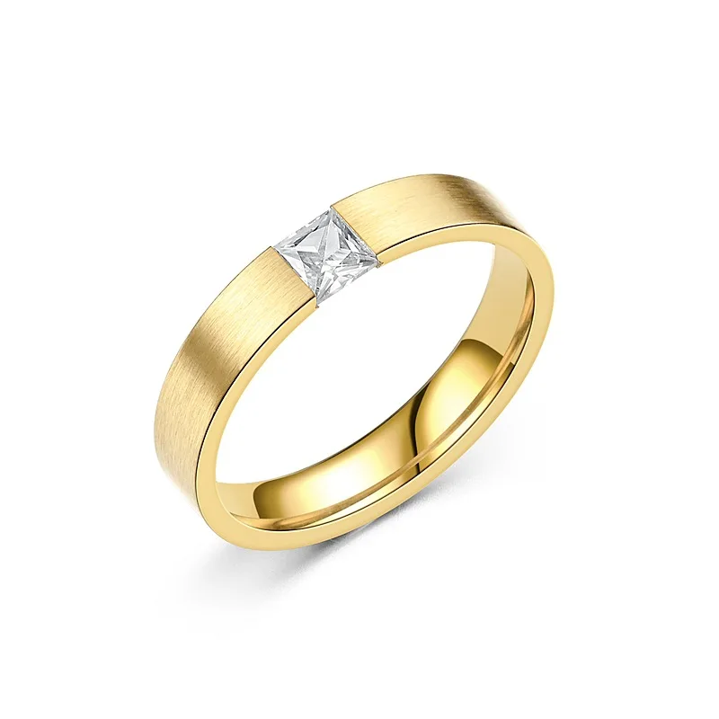 AsJerlya 2021 Modern Fashion Women Ring Trend White AAA Crystal Zircon Engagement Design Rings For Women Wedding Jewelry Gift 3