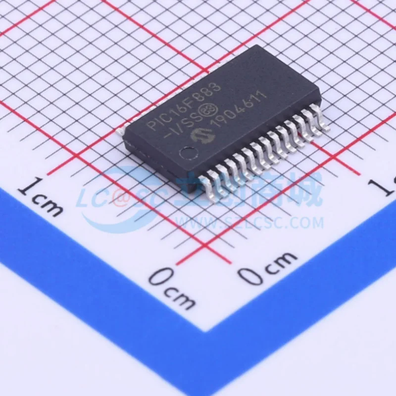 

1 PCS/LOTE PIC16F883-I/SS PIC16F883T-I/SS PIC16F883 16F883 SSOP-28 100% New and Original IC chip integrated circuit