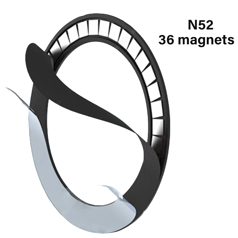 Universal Magnetic Patch for Wireless Charging Car Phone Holder