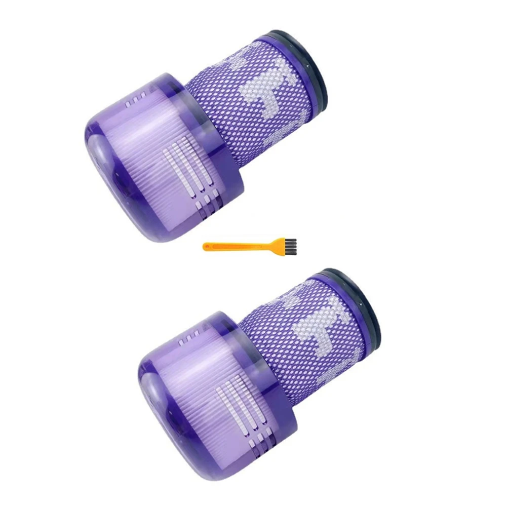 

2Pcs Hepa Filter for V12 Vacuum Cleaner Rear Filter Replacement Spare Parts Washable Filter with Cleaning Brush
