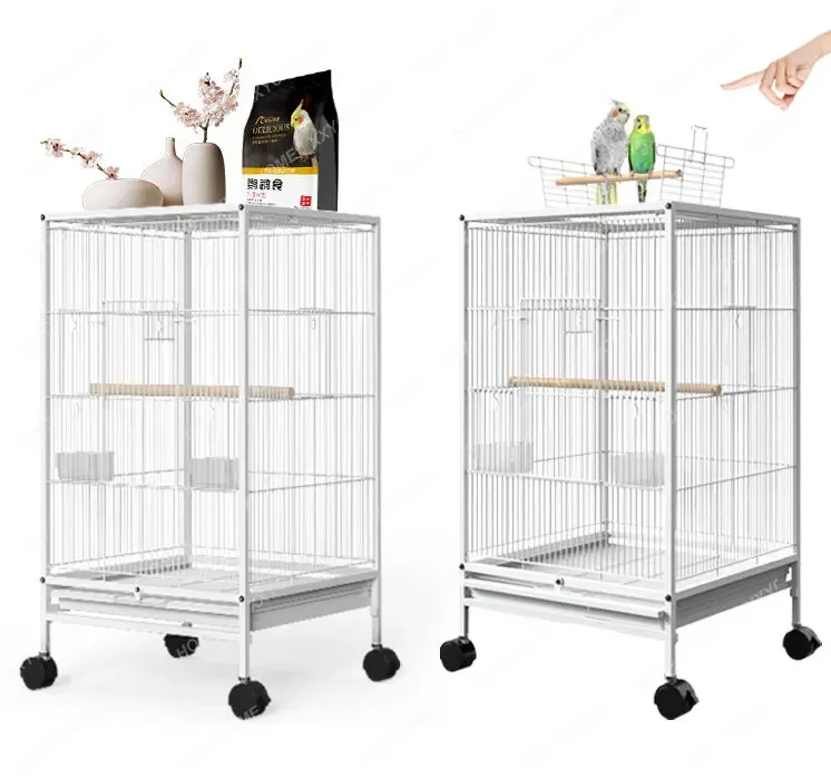 Parrot Cage Household Large Starling Tiger Skin Extra Large Cage Xuanfeng Special Breeding Bird