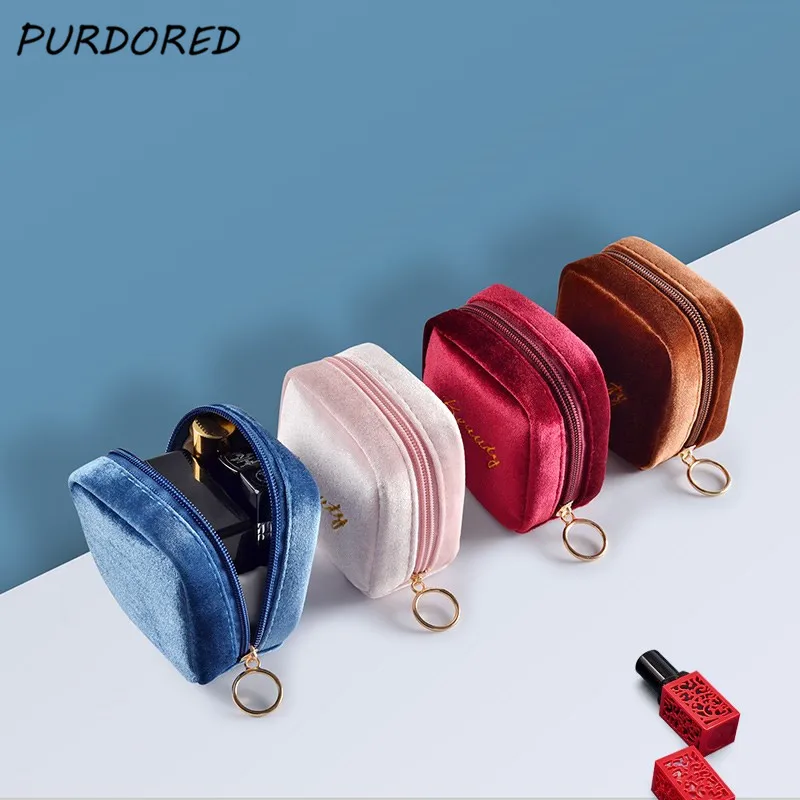 Simple Mini Makeup Pouches Bag Lipstick Makeup Products Clear Bag Cometic  Makeup Storage Organizer Bags For Ladies Free Shipping - AliExpress