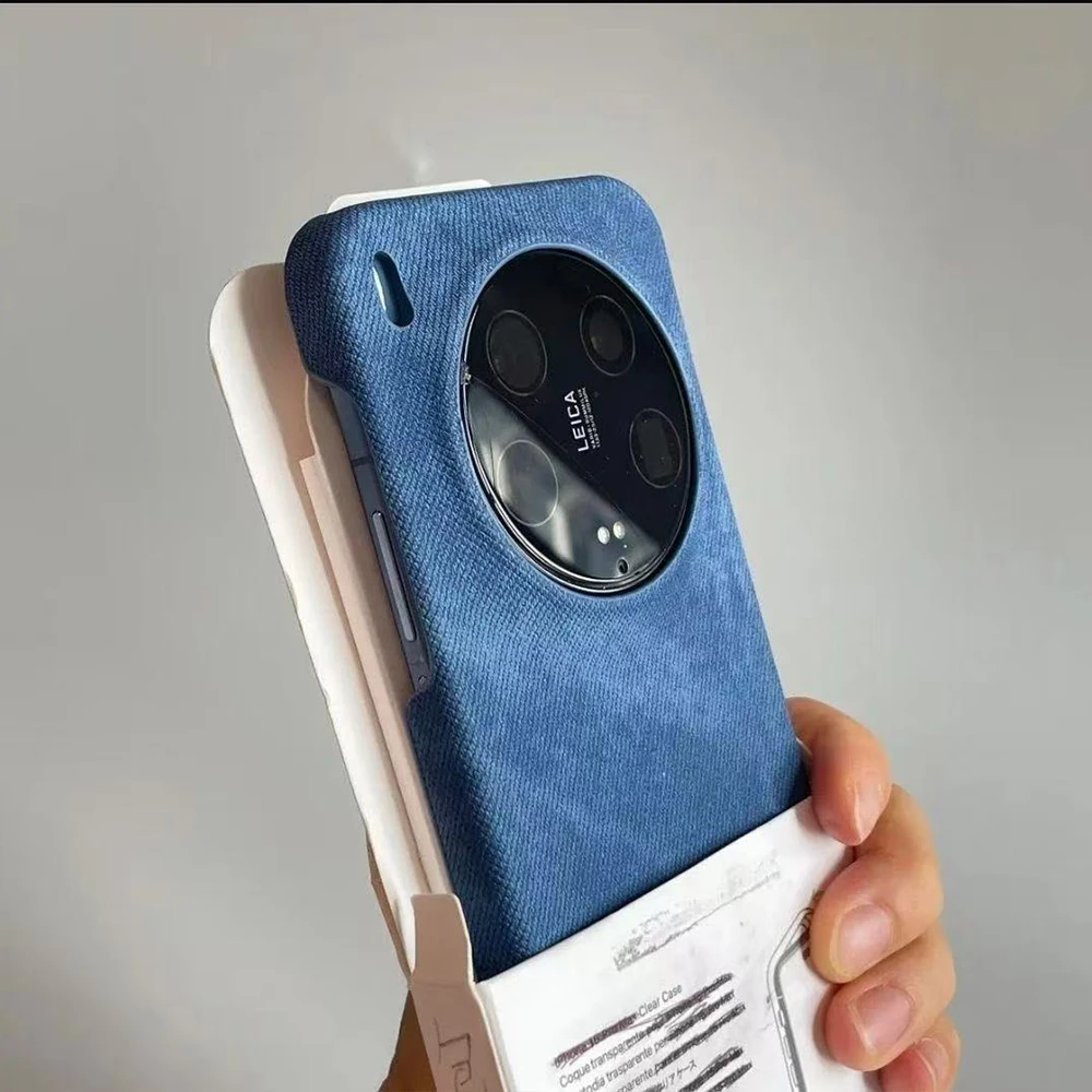 Enhanced Denim Jeans Phone Case with Frameless Cooling Design