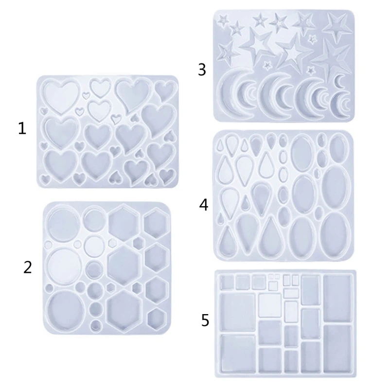 Versatile Silicone Jewelry Mold DIY Crystal Droplet Accessories DIY Silicone Pendant Molds Perfect for Jewelry Making e0bf versatile silicone mold reusable tray molds silicone censer molds perfect for crafting concrete cups