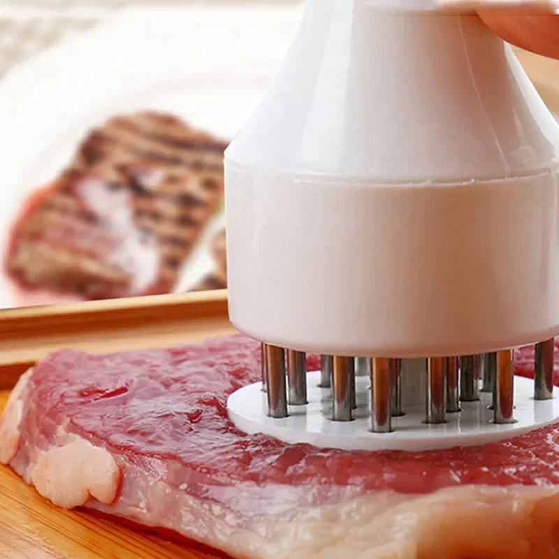 Meat Tenderizer Needle With Stainless Steel Kitchen Tools Cooking Accessories 1Pc,meat tenderizer