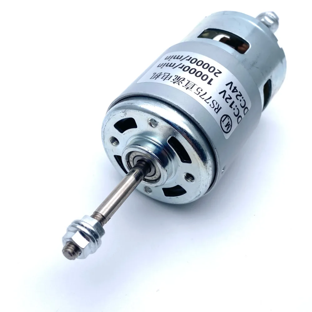 duplo rolamento duplo parafuso eixo do motor 775 motor da 02