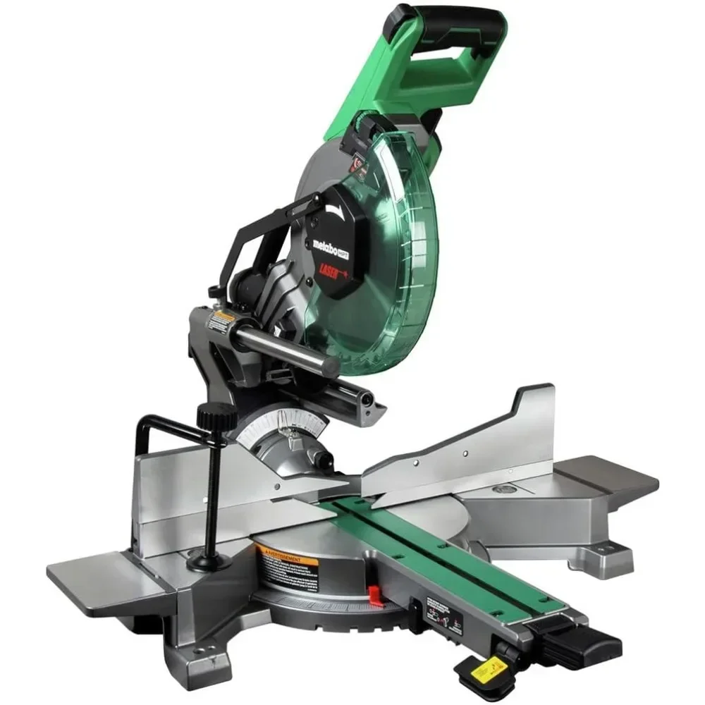 36V Sliding Miter Saw 10-Inch Blade Dual Bevel Includes Battery & Charger C3610DRAQA