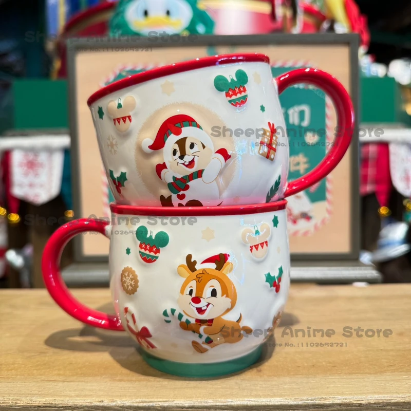 Disney Coffee Cup Ceramic Mug Drinkware Mickey Mouse Cute Cartoon Donald  Milk Tea Cups with Handgrip Tableware Mugs Gift New In - AliExpress