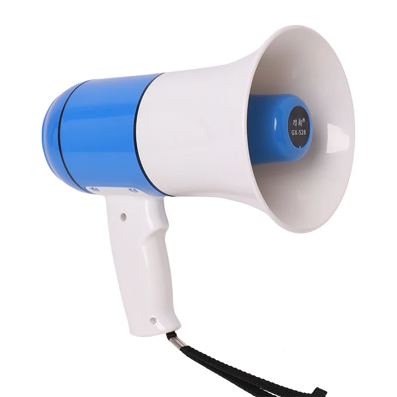 Handheld Portable Speaker Recording For 120 Seconds Lithium Battery Selling Stall Speaker Outdoor Promotional