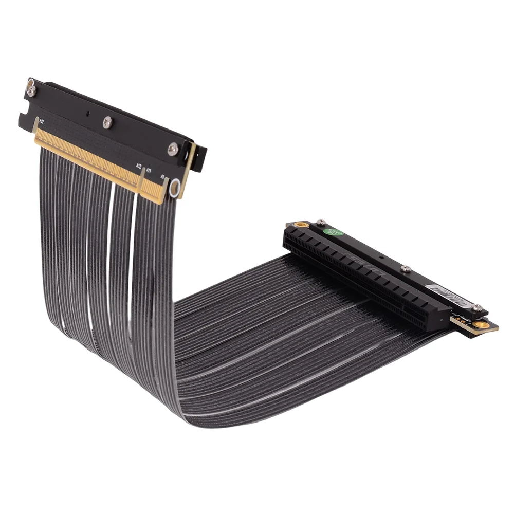 ADT-Link PCIe 5.0 x16 더블 리버스 그래픽 카드 라이저 어댑터 고속 무손실 초박형 은도금 연장 케이블