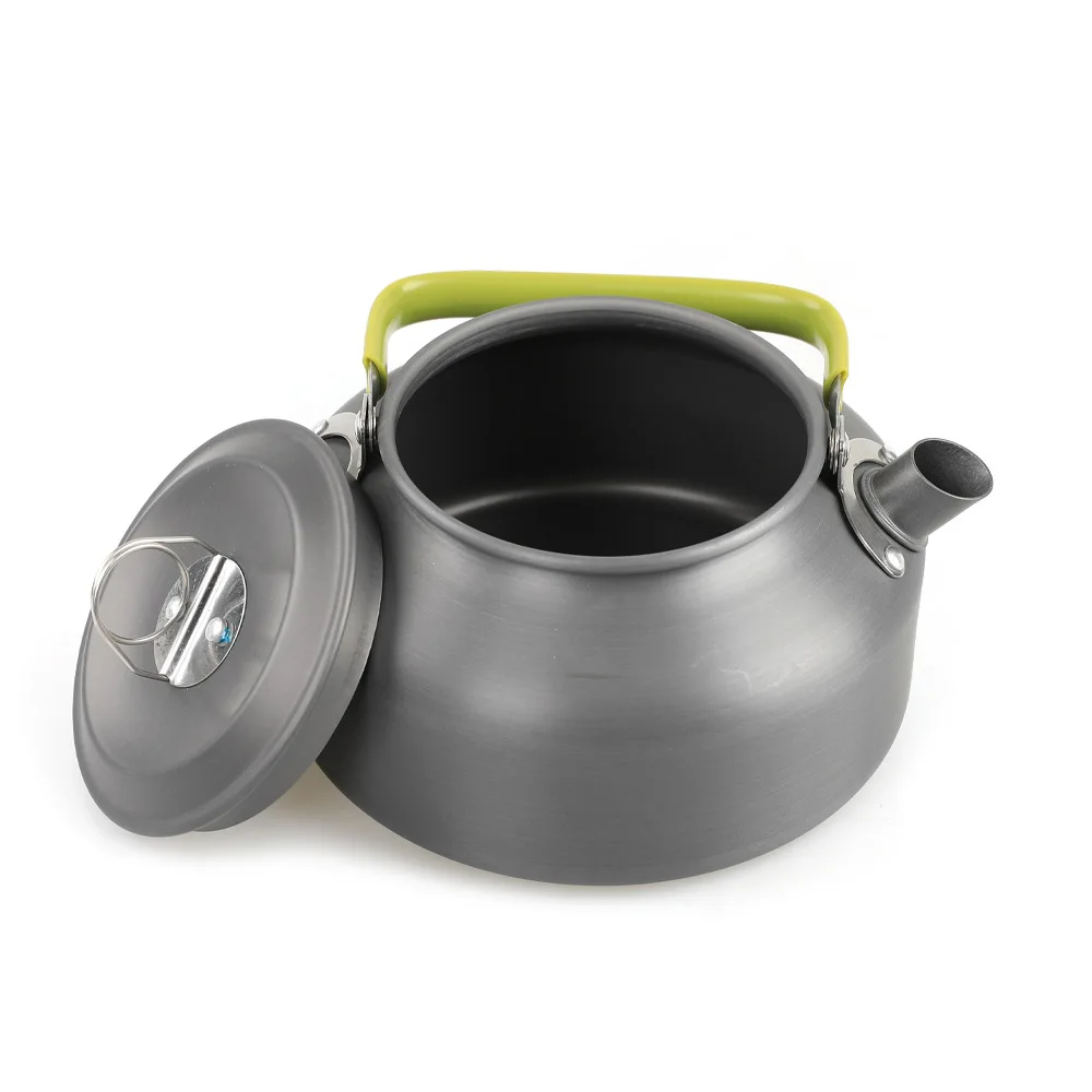 Portable Water Kettle Ultralight Aluminum Camping Water Kettle Outdoor Coffee Pot Teapot Home Tourism Hiking and Picnic