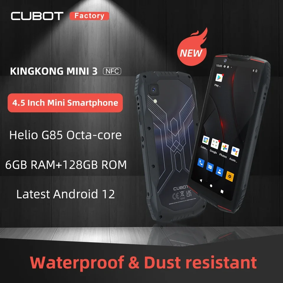 Cubot KingKong MINI 3 Smartphone 4.5