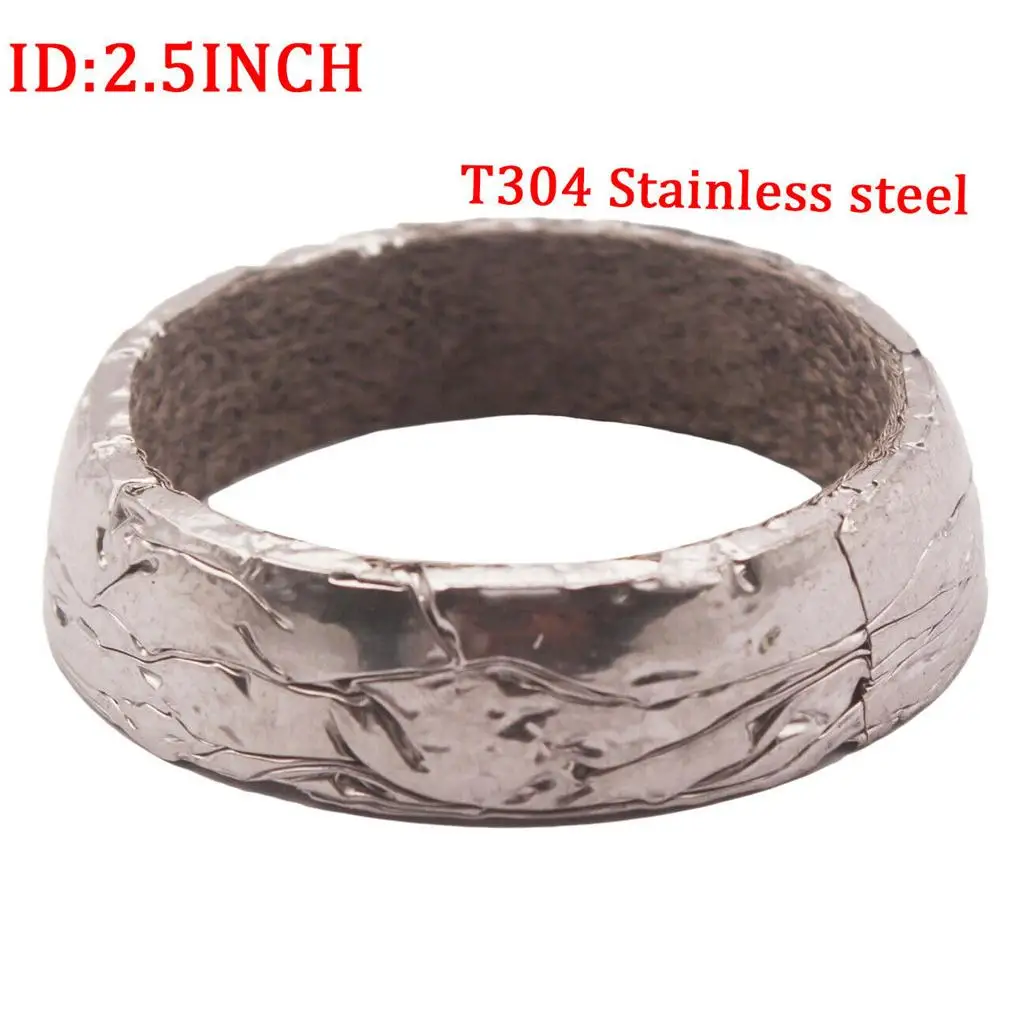 Stainless steel 2.5" Exhaust Donut Collector Gasket universal for JDM Acura